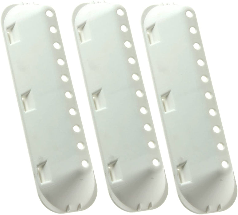 Hotpoint Washing Machine 10 Hole Drum Paddle Lifter Arms (Pack of 3, 183mm x 53mm x 38mm)