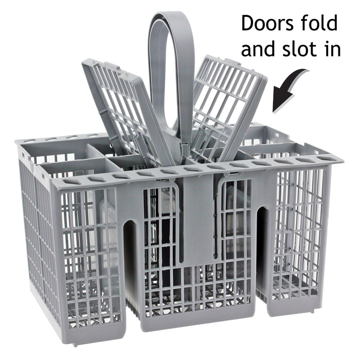 Hotpoint Dishwasher Grey Cutlery Basket FDAL28P FDF784P.R FDM550P LFS114KUK
