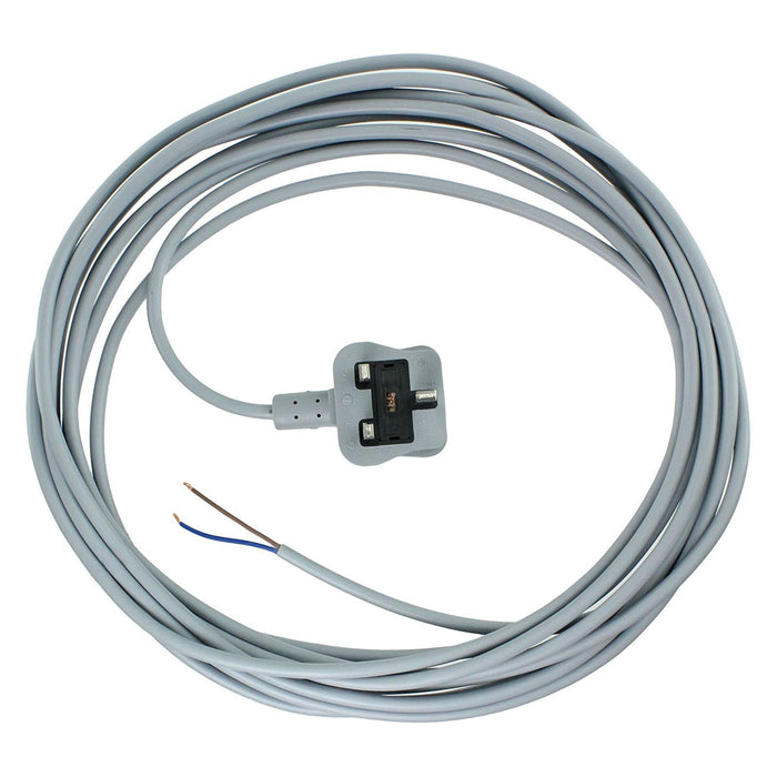 Mains Cable for Karcher Vacuum Cleaner Hoover Lead Grey 8M Replacement