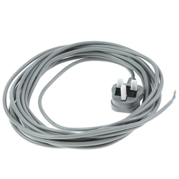 Mains Cable for SEBO Vacuum Cleaner Hoover Lead Grey 8M Replacement