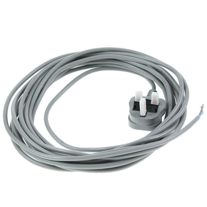 Mains Cable for VAX Vacuum Cleaner Hoover Lead Grey 8M Replacement