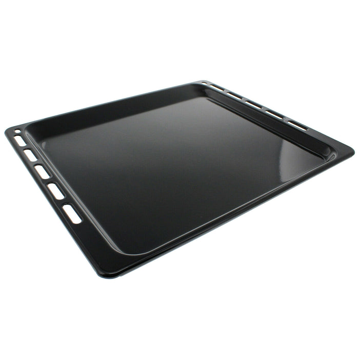 Enamelled Baking Tray Pan Base for Whirlpool Oven Cooker 445mm x 375mm