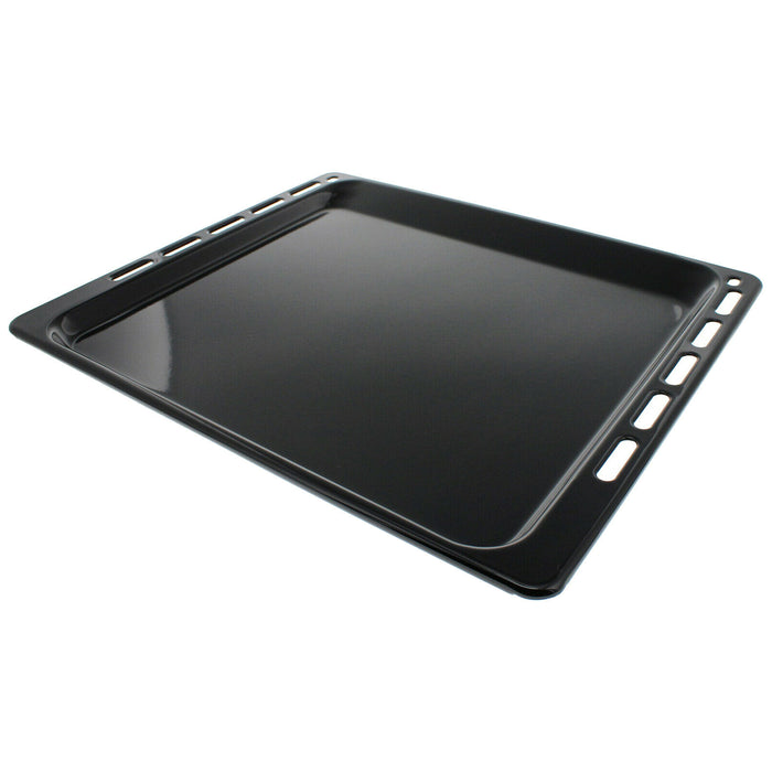 Enamelled Baking Tray Pan Base for Whirlpool Oven Cooker 445mm x 375mm