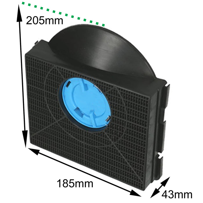 Charcoal Carbon Vent Filter for ELECTROLUX Cooker Hood Vent Extractor