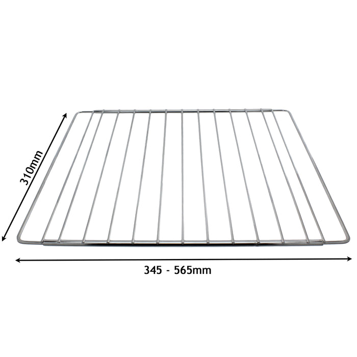 Universal Adjustable Extendable Shelf for Caravan Oven (310 x 345-565mm)