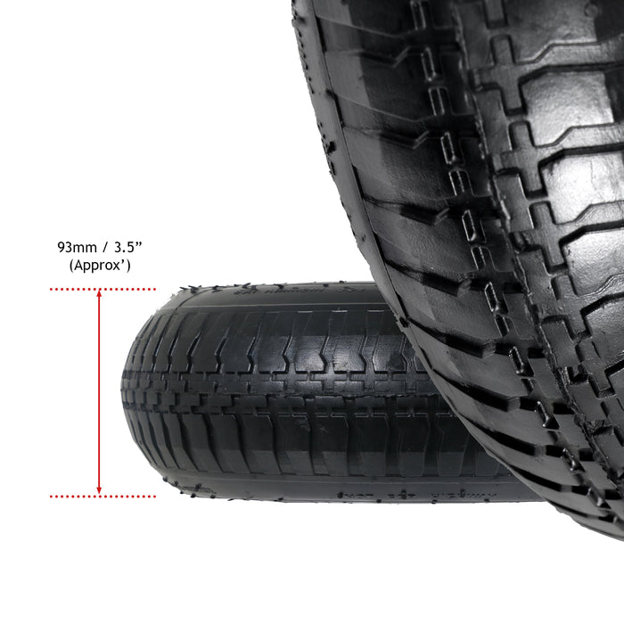Wheelbarrow Wheel Tyre and Inner Tube (3.50-8, 35PSi)