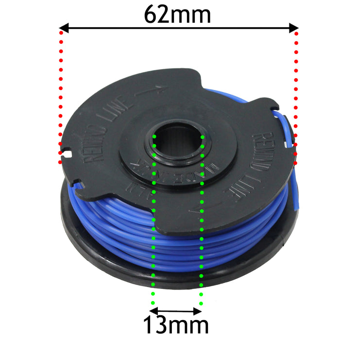 Strimmer Line Spool Cap for Flymo Contour XT 18v 20V Li 500XT 24v Trimmer