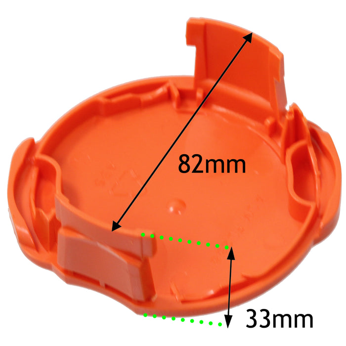 Strimmer Line Spool Cap for Flymo Contour XT 18v 20V Li 500XT 24v Trimmer x 2