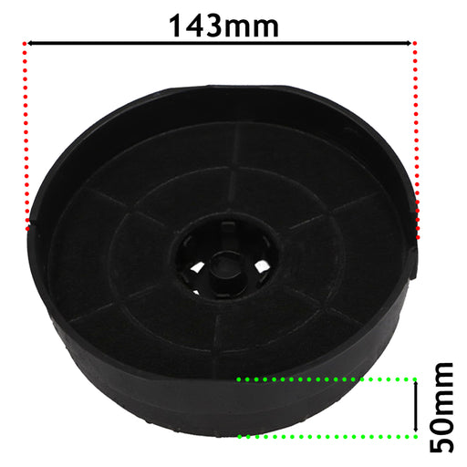 Carbon Filters for Indesit Ignis Bauknecht Cooker Hood Filter Type 58