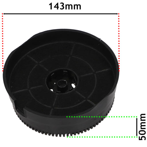 Carbon Filters for Gorenje Ignis Samsung Cooker Hood Filter Type 58 / AKB000/1 Pack of 2