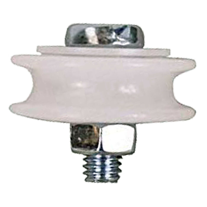 Greenhouse Sliding Door Wheel Roller Repair Kit 22mm Nylon Wheels x 2