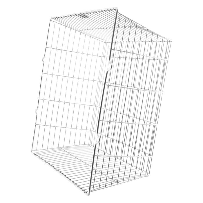 Universal Cooker Hob Vent Guard / Deep Tumble Dryer Outlet Square Cage Zinc Coated (14'' x 14'' x 7'')