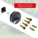 Dual Line Manual Feed Head with Bolts for Kawasaki Strimmer / Trimmer / Brushcutter