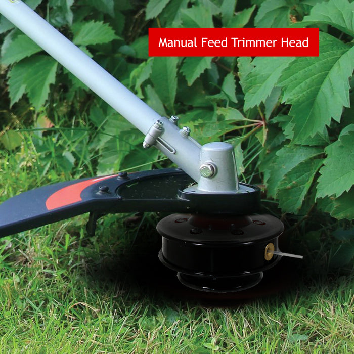 Dual Line Manual Feed Head with Bolts for TANAKA Strimmer/Trimmer/Brushcutter