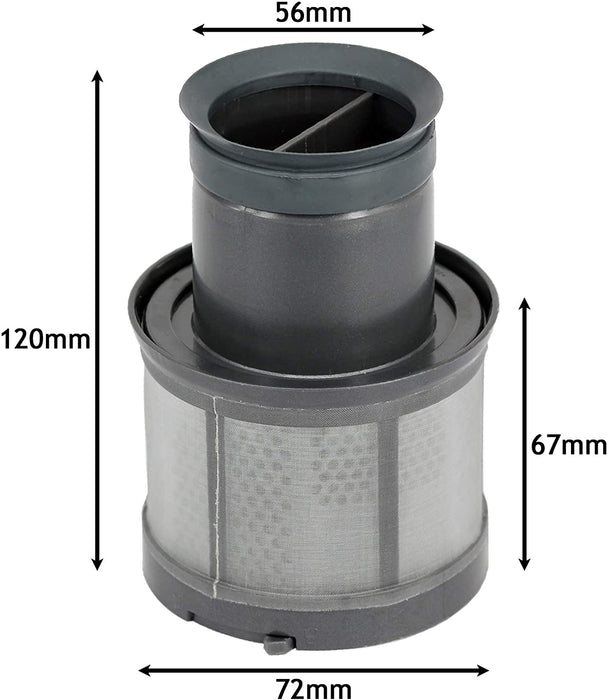 HOOVER FD22 Freedom T113 Post Motor Exhaust Vacuum Filter Mesh Bulkhead Shroud