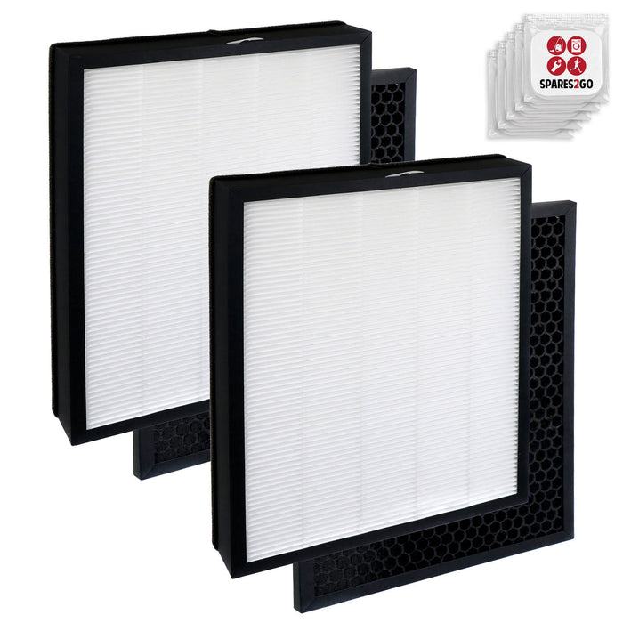 HEPA NanoProtect Filter for PHILIPS AC2889 AC3829 2000i 3000i Series Air Purifier FY2422/30 x 2 + Fresheners