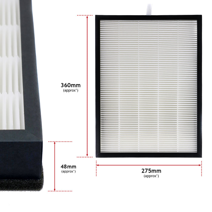 HEPA NanoProtect Filter for PHILIPS AC2889 AC3829 2000i 3000i Series Air Purifier FY2422/30 x 2 + Fresheners