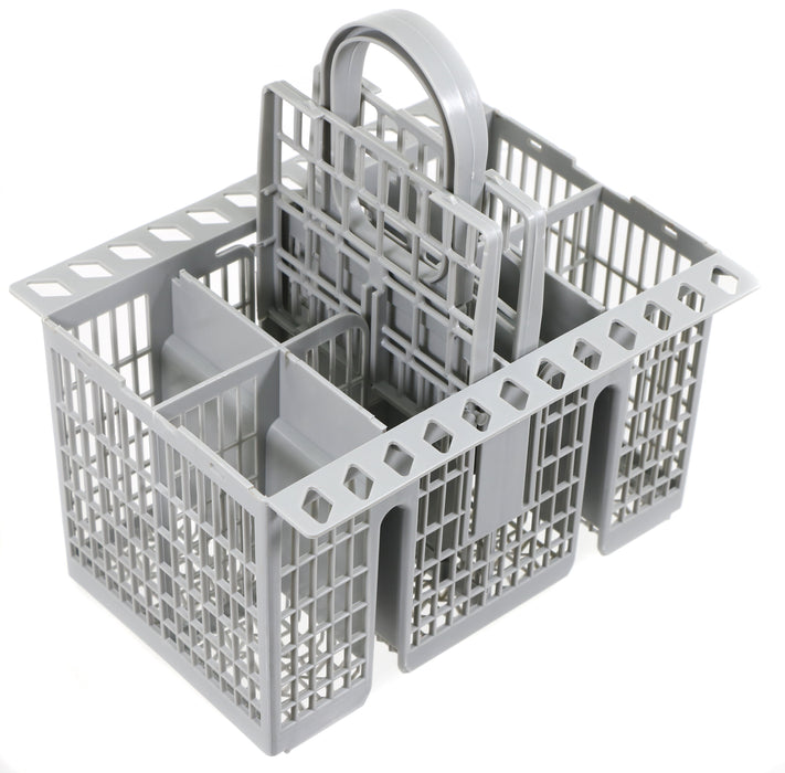 SPARES2GO Universal Dishwasher Basket Cutlery Cage (Detachable Handle)