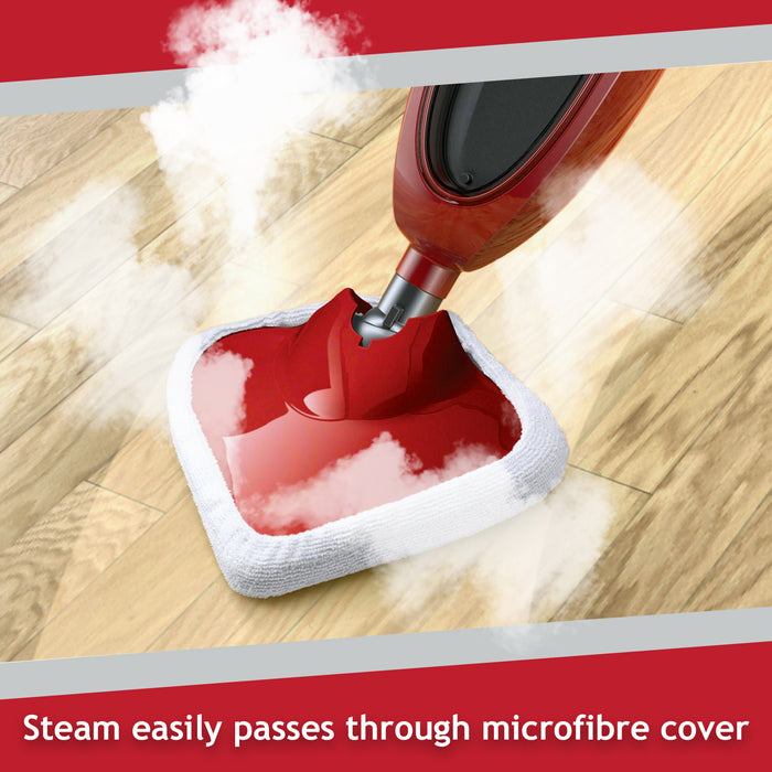 Microfibre Cloth Cover Pads for Vax VRS16 Centrix S88-CX4-B-A S86-SF-C S7 Total Home Steam Cleaner Mop (Pack of 4)