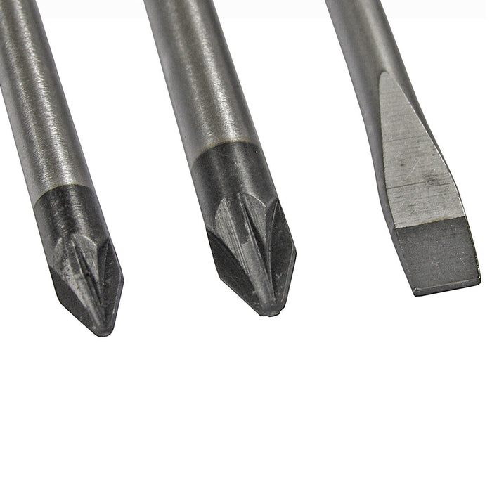 Star Screwdriver Set Extra Long Reach  Magnetic Torx Phillips Flat Headed T10 T15 T20 T25 T27 T30 PZ1 PZ2 9Pc 360mm
