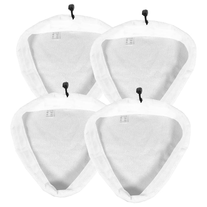 Microfibre Cloth Cover Pads for Designer Habitat Steam Cleaner Mop (Pack of 4)