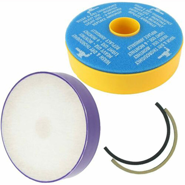 Filters Set + Seal Kit for Dyson DC07 Vacuum Allergy Washable Pre & Post Motor HEPA Filter