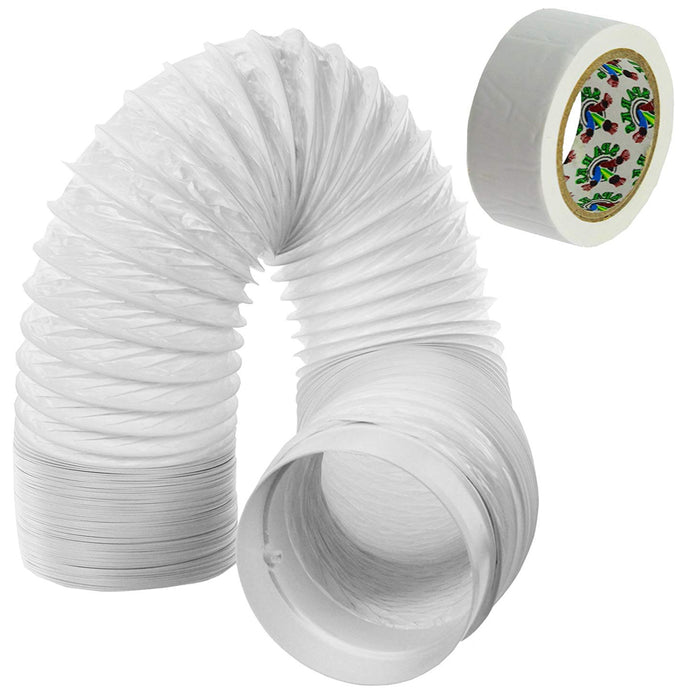 Hose Pipe PVC Duct Extension Kit for DIMPLEX Air Conditioner (3m, 5")