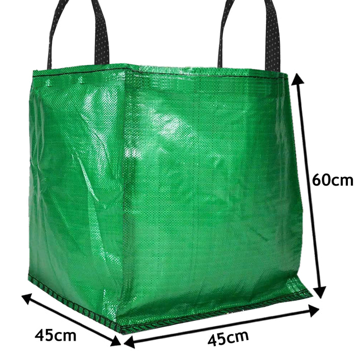 Large Garden Waste Recycling Tip Bags Heavy Duty Non Tear Woven Plastic Sack