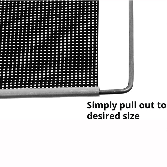 Oven Liner Shelf Adjustable UNIVERSAL Extendable Non Stick Baking Rack Tray - Pack of 4