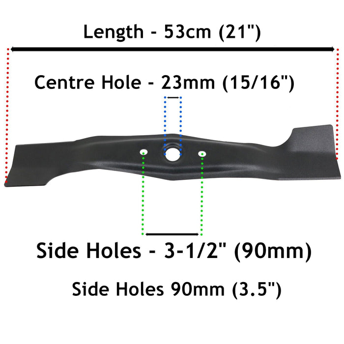 Blade for Honda HRB535 HRB536 HRD535 HRG536 HRH536 IZY Rotary Lawnmower 21" 53cm