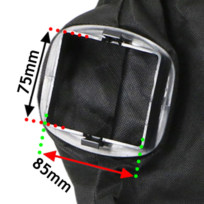 Collection Bag for QGARDEN BV2500 BV2600 Leaf Blower Garden Vac Vacuum Sack