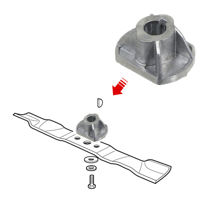 Blade Boss Adaptor Hub 20mm for CASTEL GARDEN F72 TC102 TCP102 TCR102 TC122