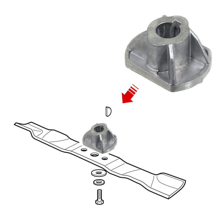 Blade Boss Adaptor Hub 20mm for MOUNTFIELD 1538H-SD 1538 M-SD 1435H 1430 1228H