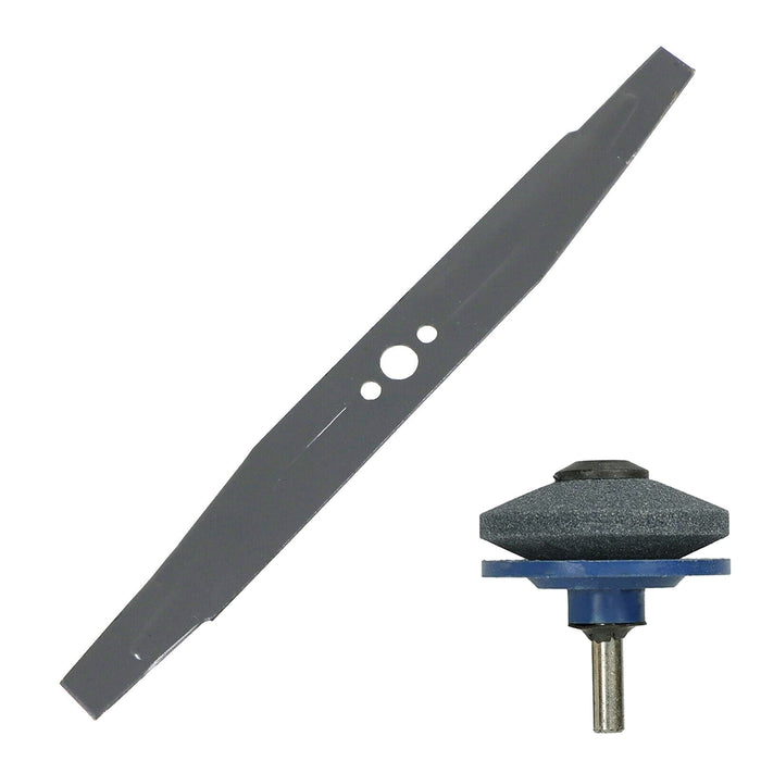 Blade for Flymo Glide Master 380 Lawnmower Domestic L400 38cm 15" FLY064 + Sharpener