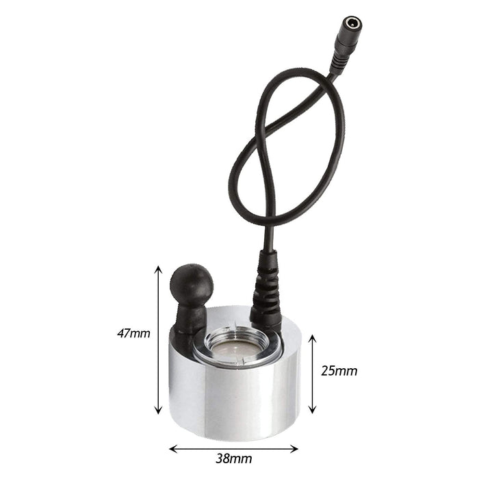 Opti-Myst Electric Fire Transducer Glass Disk for DIMPLEX M-011B M011B