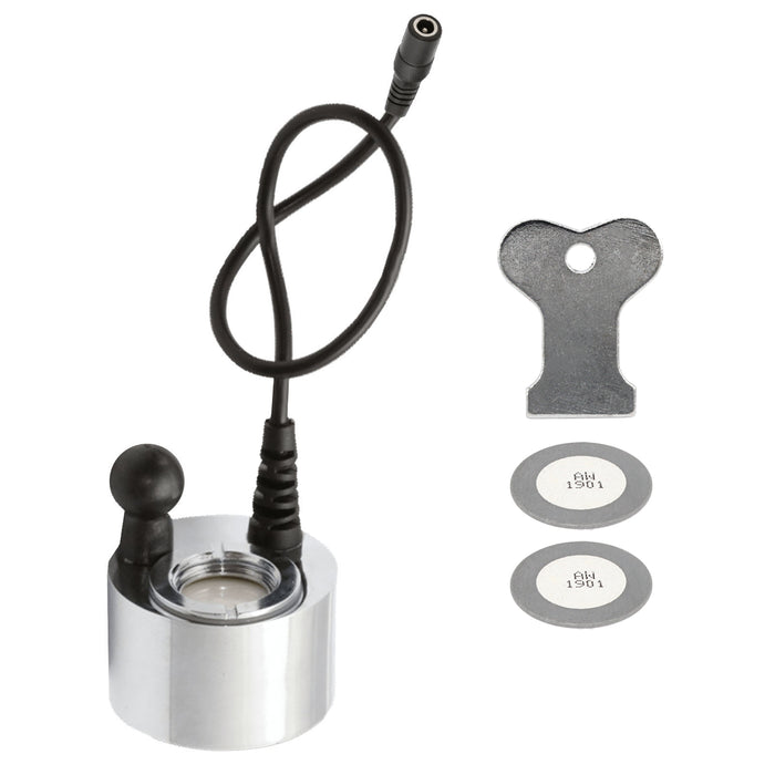 Glass Opti-Myst Heater Disk Transducer, Spare Discs + Removal Tool compatible with DIMPLEX Electric Wall Fire