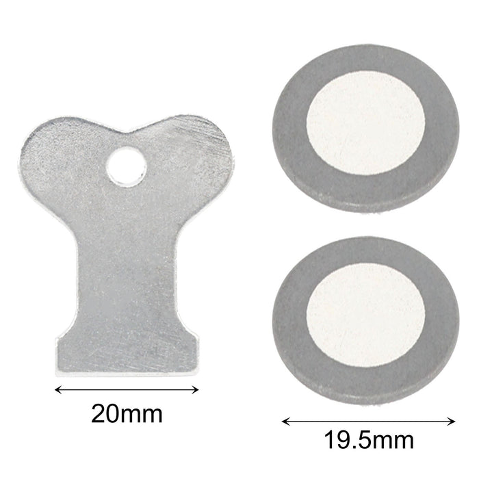 Glass Opti-Myst Heater Disk Transducer, Spare Discs + Removal Tool compatible with DIMPLEX Electric Wall Fire