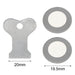Transducer discs for Dimplex Electric Fire Pack of 2 Disks