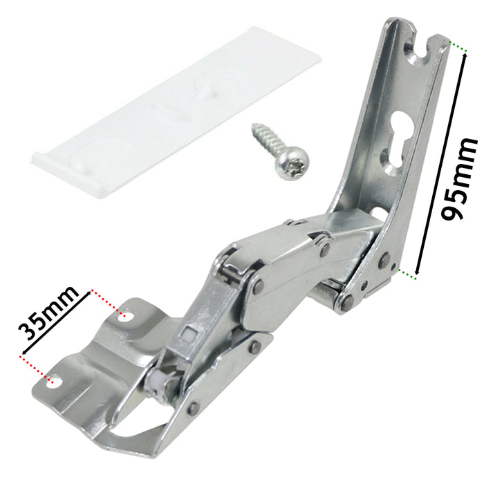 Door Hinges for BOSCH NEFF SIEMENS Fridge Freezer Hinge Pair 3704 3306 3307 5.0 1200401