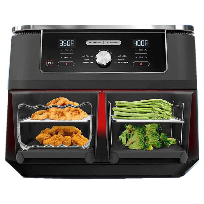 Grill Racks for Keplin 9L Dual 8-IN-1 Air Fryer Double Basket Shelf Skewer x 2