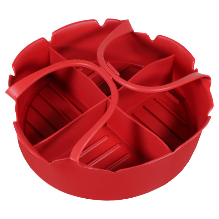Air Fryer Basket Liner Silicone Pot Mat Non-Stick Frying Multi Cooker Round Tray
