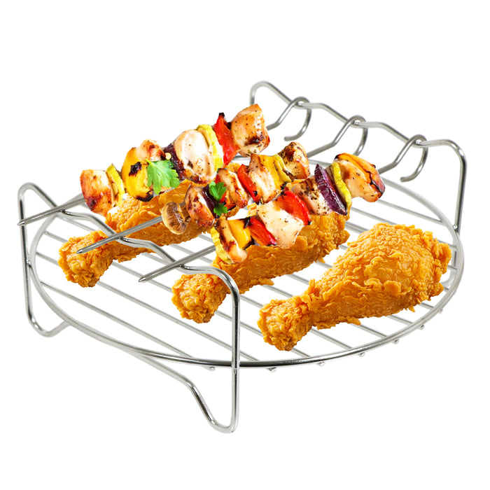 Basket for Morphy Richards 480005 Air Fryer Round Shelf Rack 7" 17.8cm