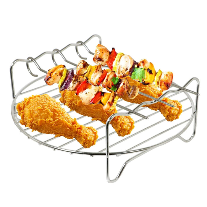 Rack for George Home 8L Air Fryer GHAFN1W1BL4C Round Shelf 7" Stainless Steel
