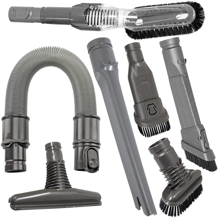Tool Kit for Dyson DC24 DC27 DC33 DC40 DC41 DC50 Vacuum Brush Crevice Tools Hose
