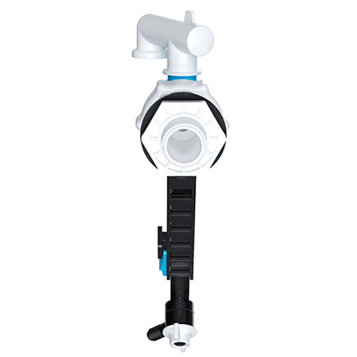 Side Entry Ball Valve Toilet Cistern Filling Adjustable Float Arm Inlet (1/2")