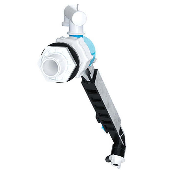 Side Entry Ball Valve Toilet Cistern Filling Adjustable Float Arm Inlet (1/2")