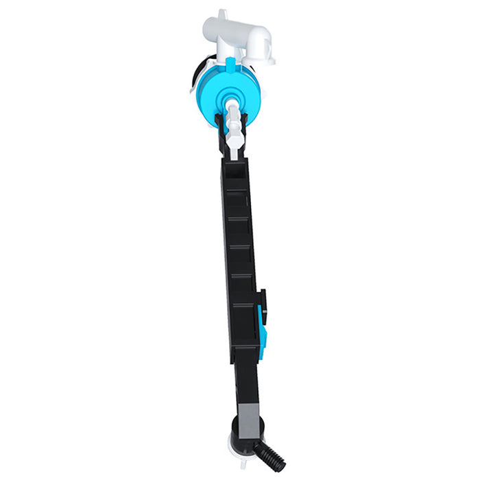 Side Entry Ball Valve Toilet Cistern Filling Adjustable Float Arm Inlet (1/2")