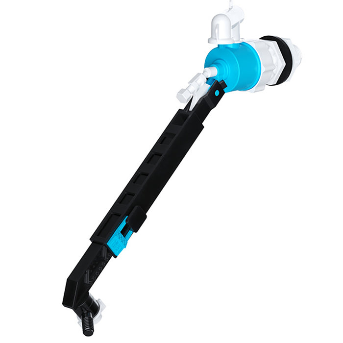 Side Entry Ball Valve Toilet Cistern Filling Adjustable Float Arm Inlet (1/2")