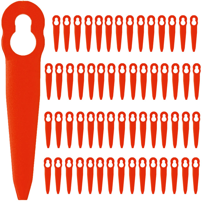 Plastic Blades for Stihl FSA 45 Cordless Strimmer Grass Trimmer Pack of 80