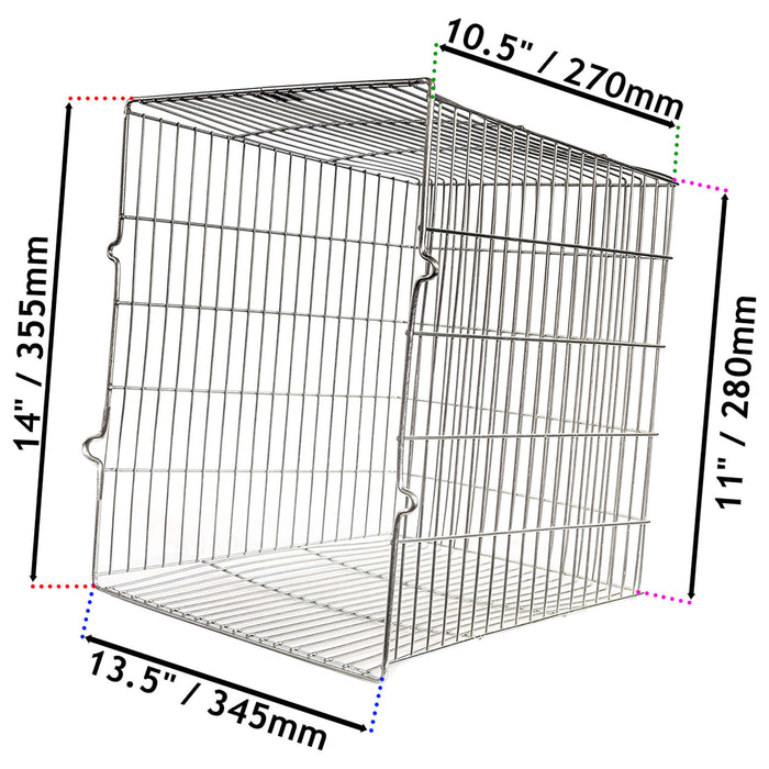 Boiler Terminal Guard Flue Non-Condensing Oil Rectangular JS500 11 x 11 x 10.5"